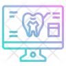 tooth x ray icon