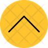 top arrow symbol