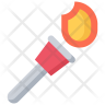 fire ghost icon svg