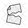 torn document logo