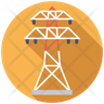 icons of electric tower pole