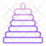 icon for tower of hanoi