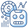 trading robot icon