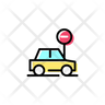 heavy traffic symbol