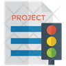 traffic light project symbol