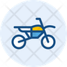 trail motorcycle icons