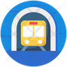 icons for train seat