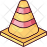 soccer training cone icon png