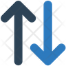 transaction arrow symbol