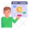 icon for web transaction