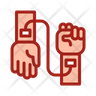 icons for transfer blood