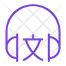 voice translator symbol