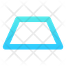 trapezoid shape logo