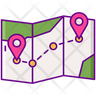 icon for travel itinerary