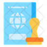 travel stamp icon png