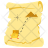 buried treasure symbol