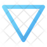 triangle down logo