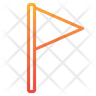 triangle flag symbol