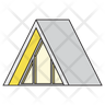 triangle house emoji