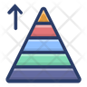 triangular pyramid chart emoji