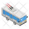 trolleybus icons