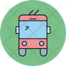 trolleybus symbol