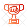 gym trophy symbol