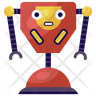 trophy robot icon