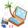 beach area emoji