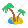 tropical tree icon svg