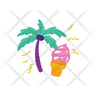 tropical tree logos