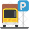 truck parking icon