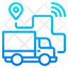 truck route icon svg