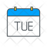 tuesday icon png