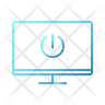 icon for turn off monitor
