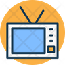 retro tv icon download