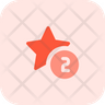 two star icons free