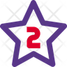 two star icon png