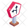 two way direction icon