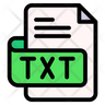icon for txt document