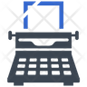 type machine icon