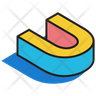 3d u icon png