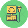 icons for ultrasound machine