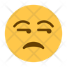 disinterested emoji
