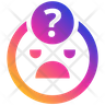 icon for uncertainty emoji