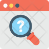 search unknown icon svg