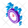 paper clock logo