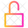 computer unlocked icon png