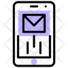 message received icon svg