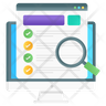 usability test icon svg